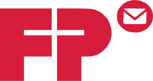 Authorized FP Mailing Solutions Logo Red